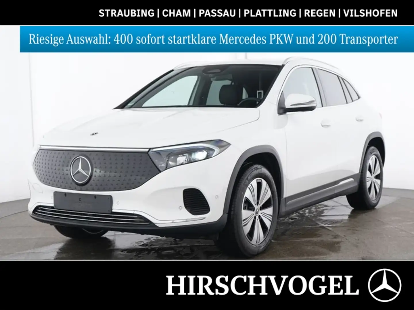Mercedes-Benz EQA 350 4M Progressive+MBUX+Navi-Pr.+LED+Kam+PDC Blanc - 1