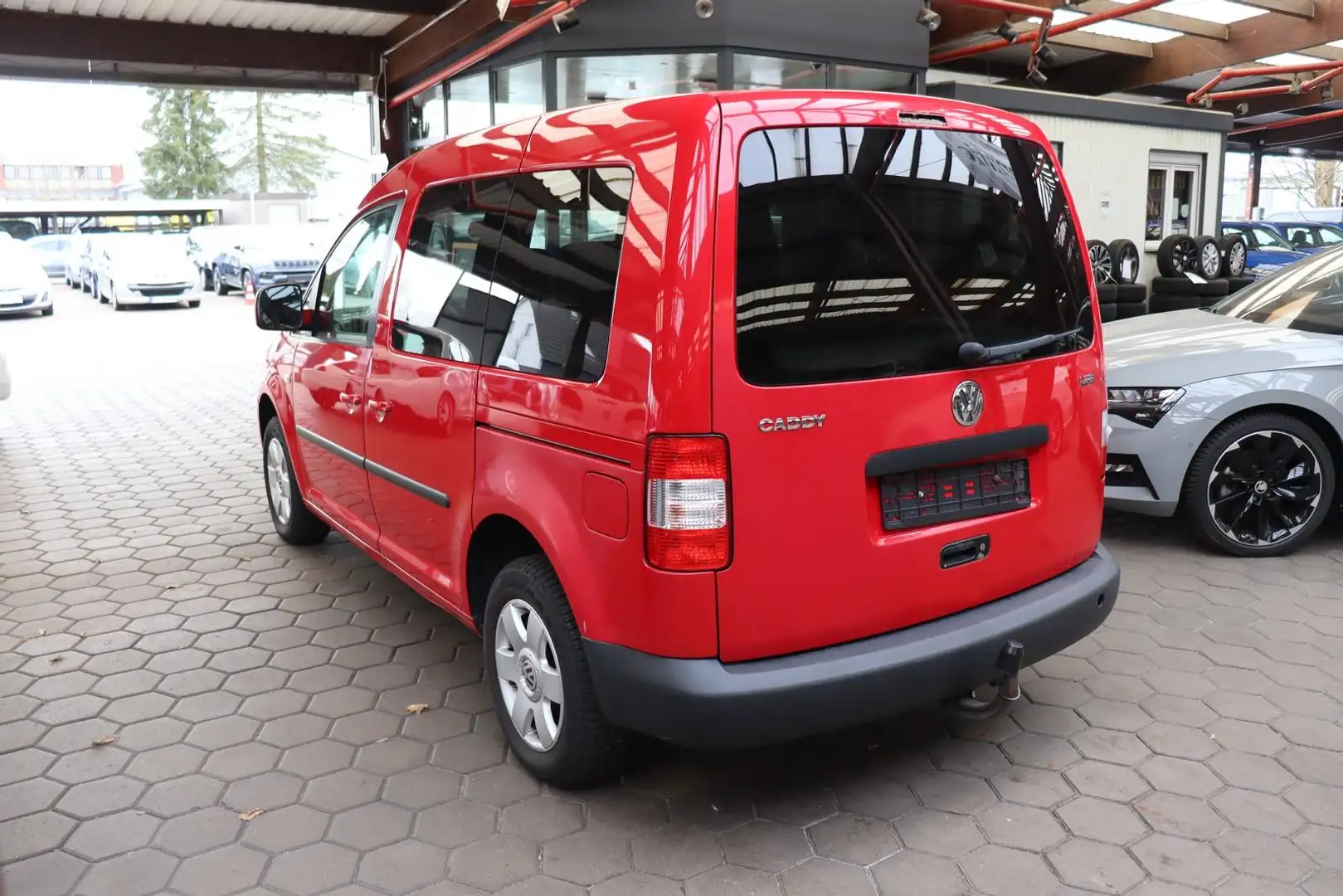 Volkswagen Caddy Life Gewinner Caddy 1.4 KLIMA*TÜV NEU Rot - 2