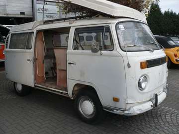 a Westfalia Campingbus zum Restaurieren