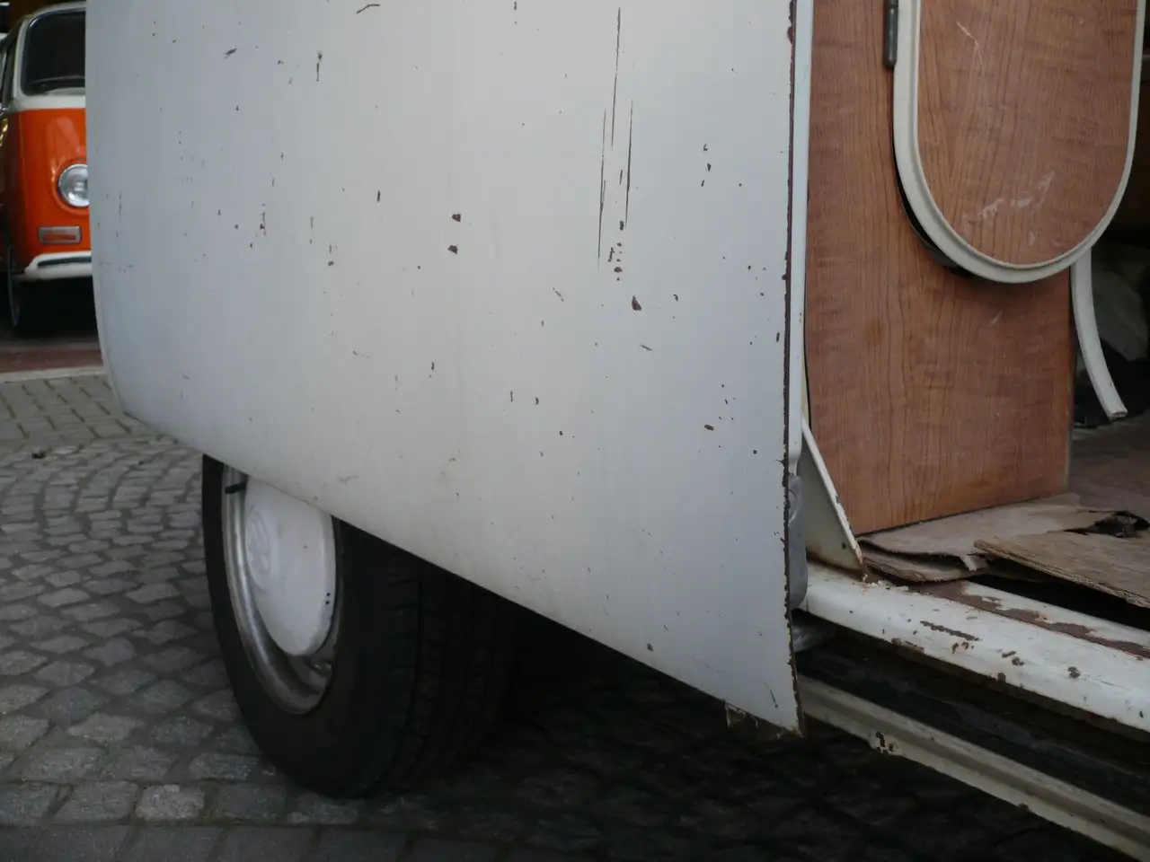 Volkswagen T2 a Westfalia Campingbus zum Restaurieren, foto 7