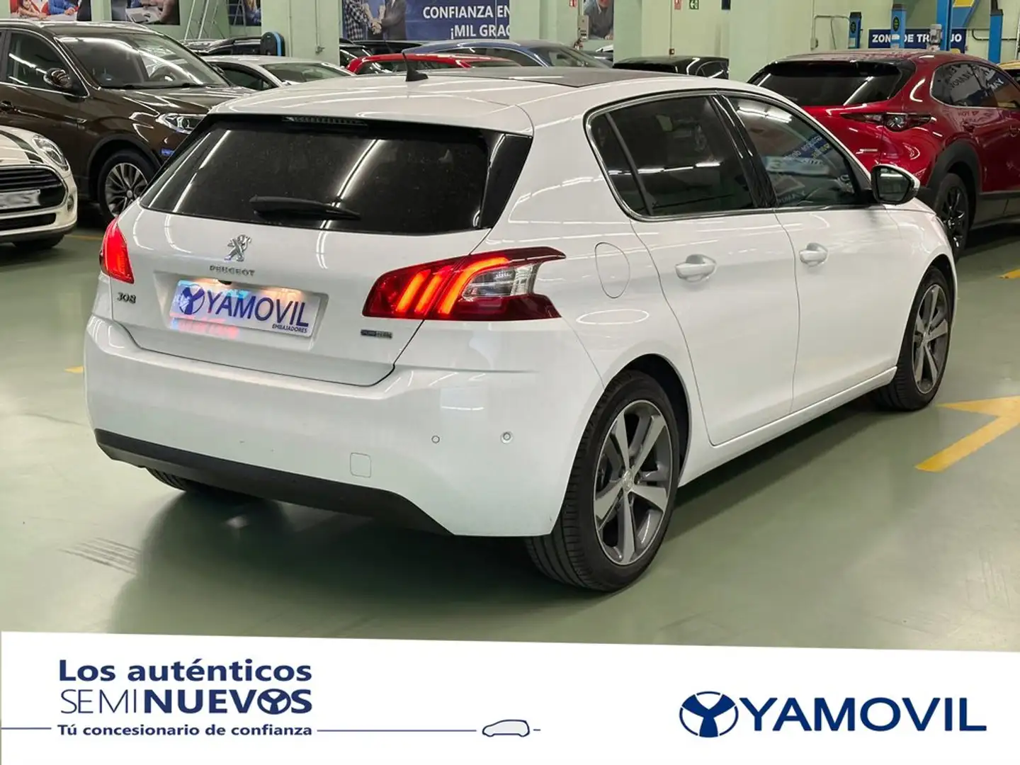 Peugeot 308 1.2 PureTech S&S Allure EAT6 130 Blanco - 2