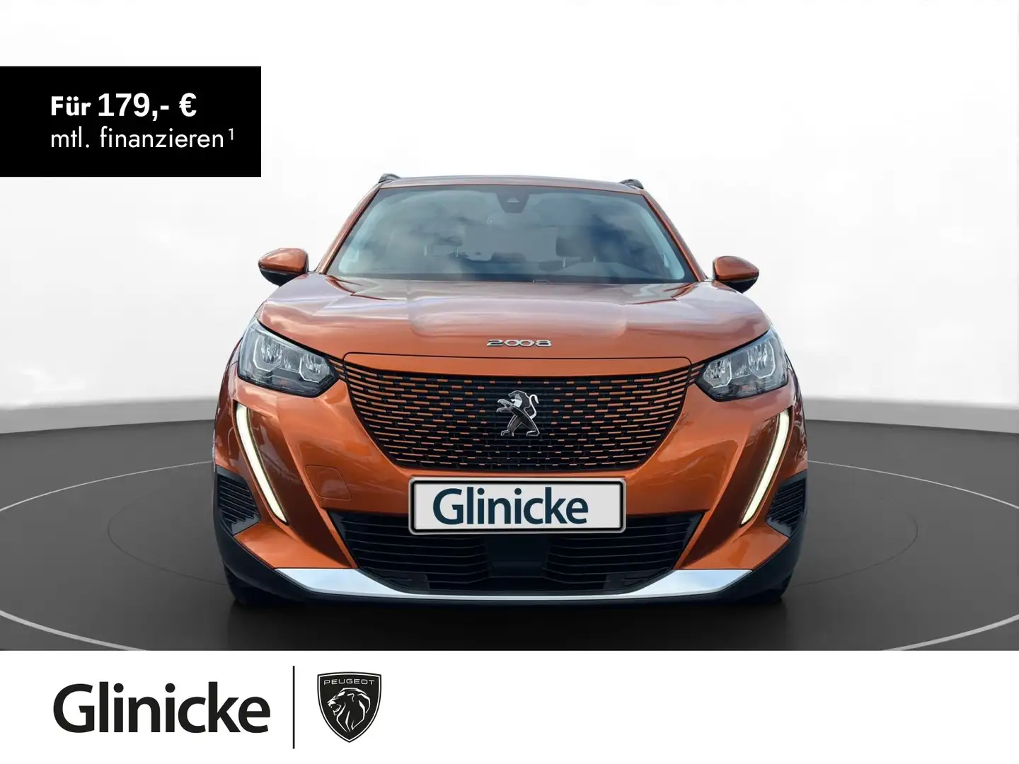 Peugeot 2008 Elektro 92,9% Allure Kamera CarPlay PDC Nav Orange - 1