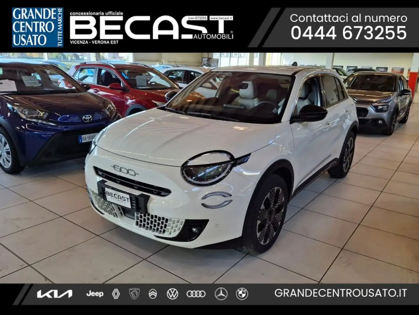 Fiat 600 Hybrid 100 CV DCT MHEV La Prima - PROMO K73 Bianco - 1