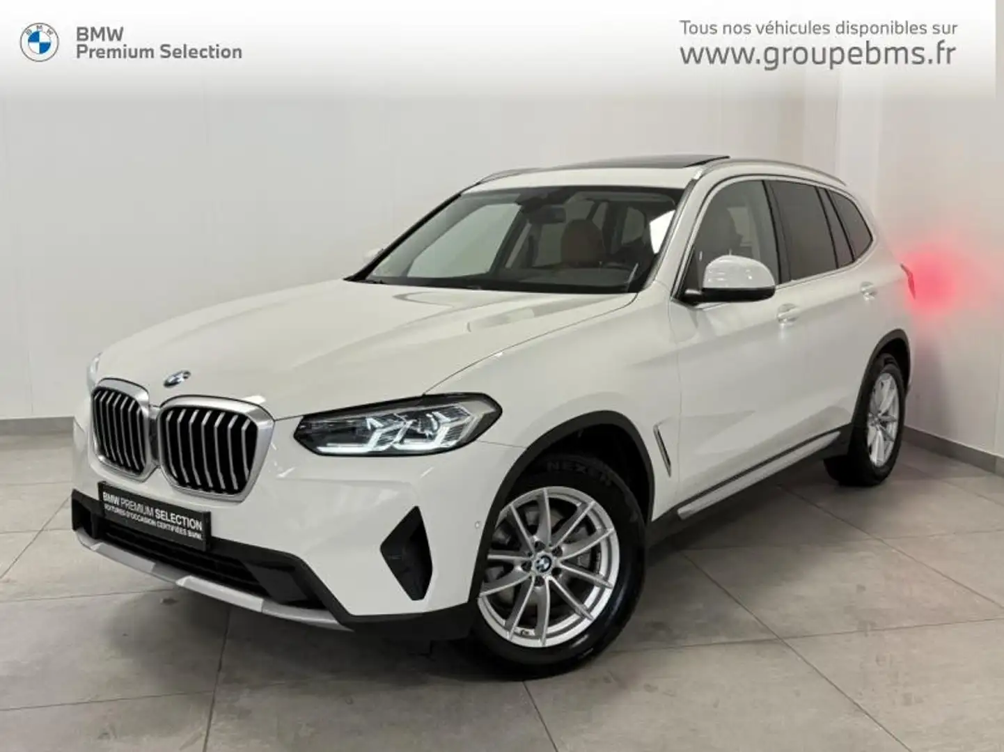 BMW X3 xDrive20d 190ch xLine Blanc - 1