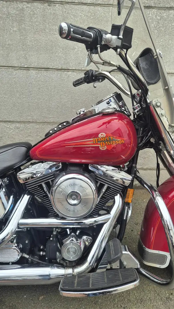 Harley-Davidson Heritage Softail prachtige originele heritage softail Rood - 2