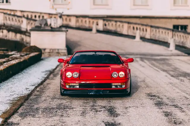 Ferrari Testarossa Pininfarina Certificate
