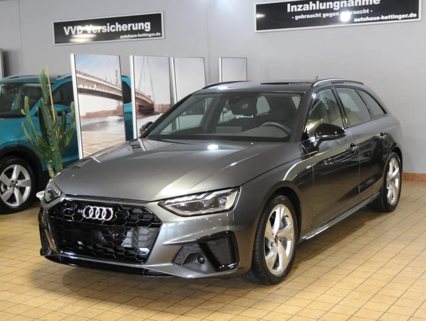 Audi A4 Avant S line 40 TDI S-tronic, 18",Panorama,Ka Grau - 1
