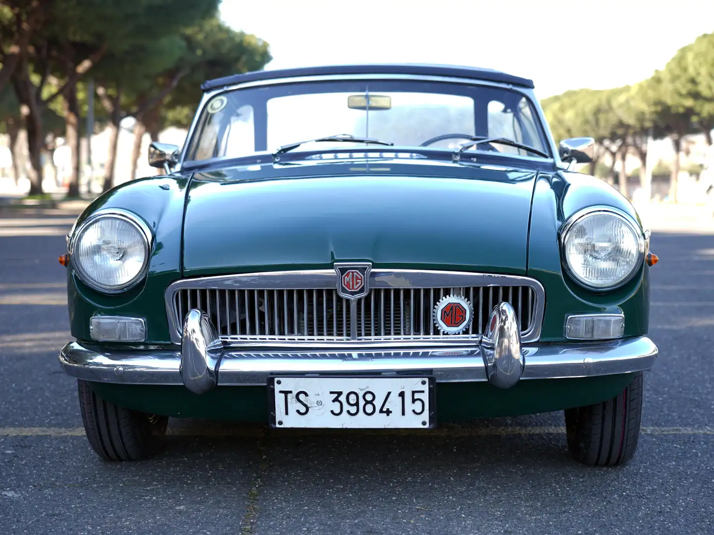 MG MGB spider Green - 1