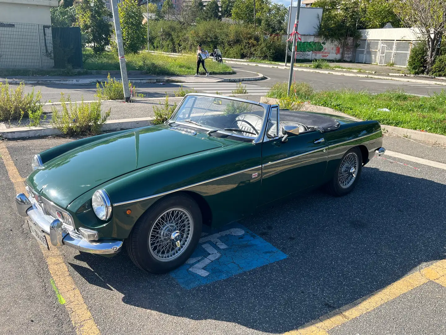 MG MGB spider Green - 2