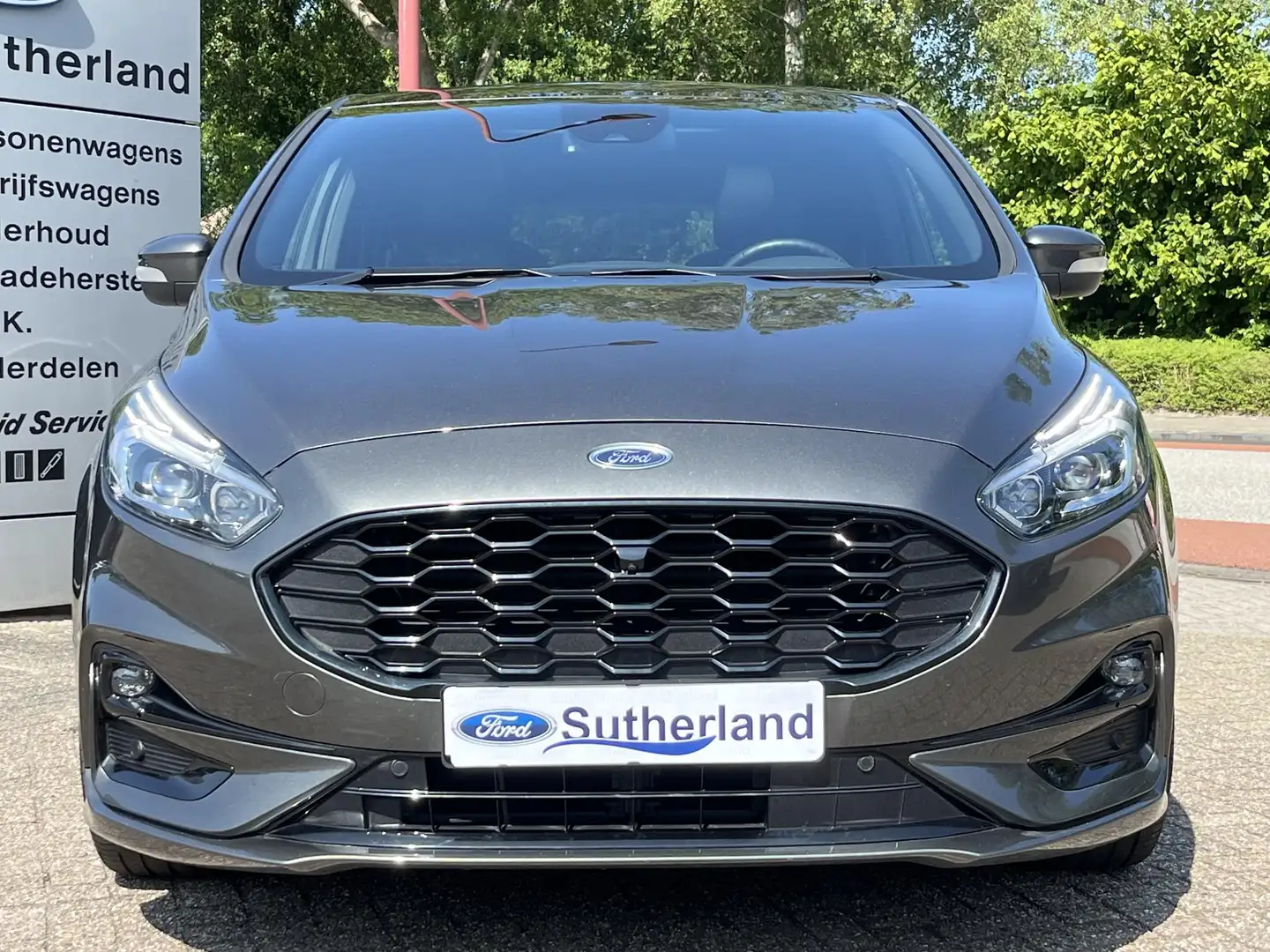 Ford S-Max 2.5 FHEV ST-Line 7pers 190pk | Full LED | Panorama Gris - 2