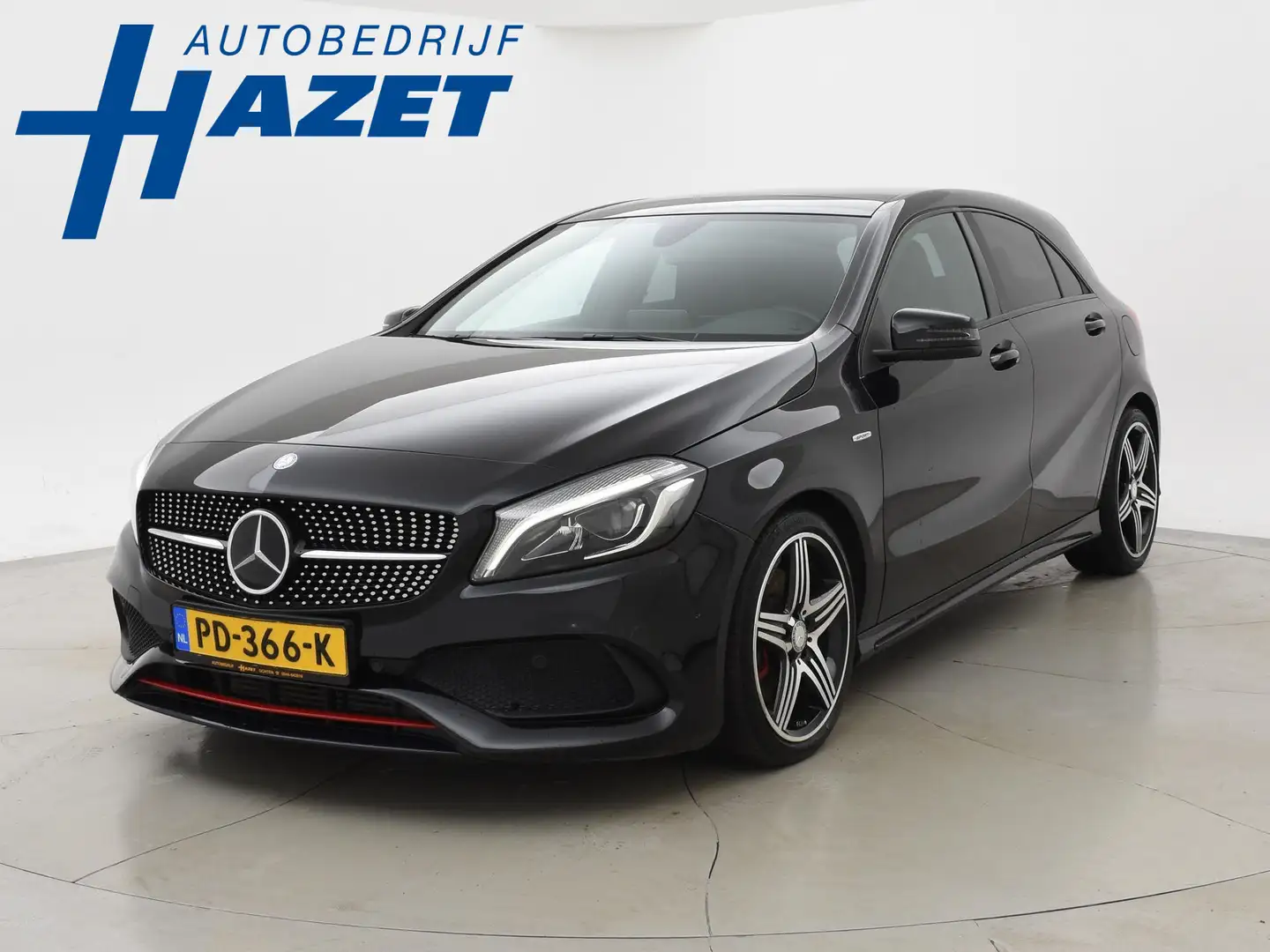 Mercedes-Benz A 250 218PK AUT. AMG SPORT DISTRONIC+ | PANO | STANDKACH Zwart - 1