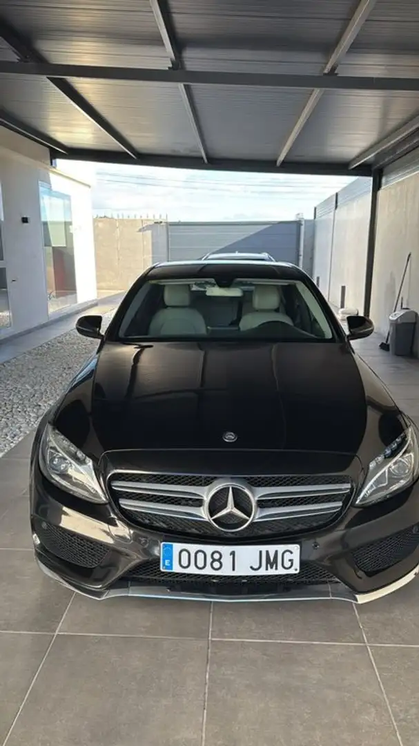 Mercedes-Benz C 220 d 4MATIC AMG Line Negro - 1