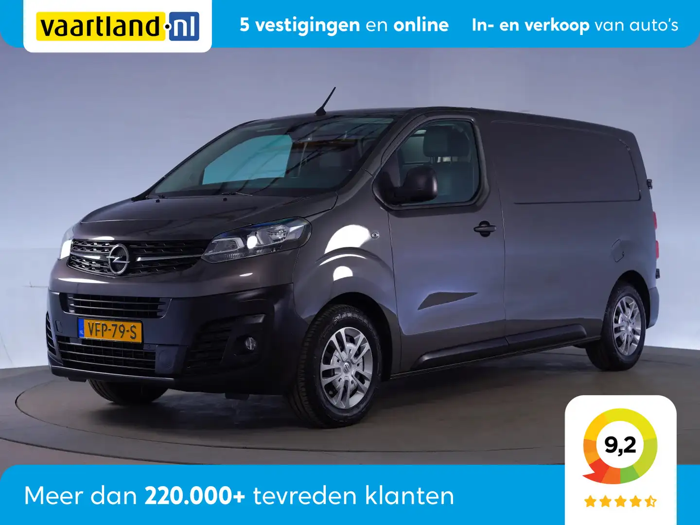Opel Vivaro 2.0 CDTI L2H1 Edition Aut. [ Cruise Airco Apple ca Gris - 1