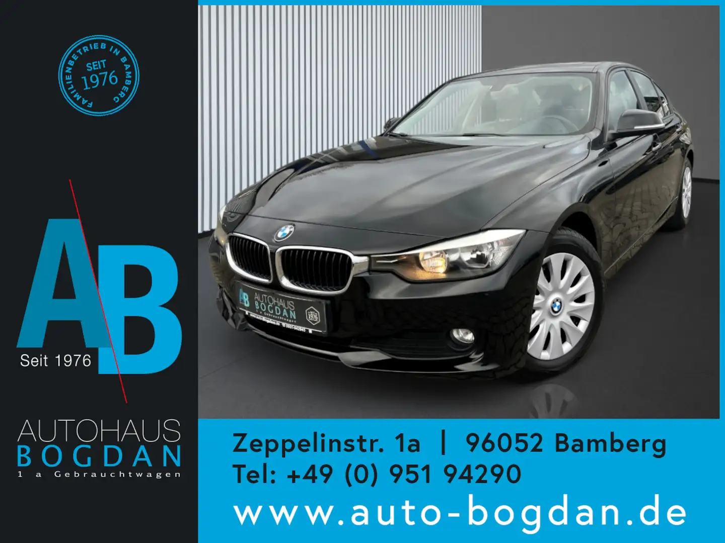 BMW 316 Automatik*PDC*Tempomat*SHZ*Schiebedach Negro - 1