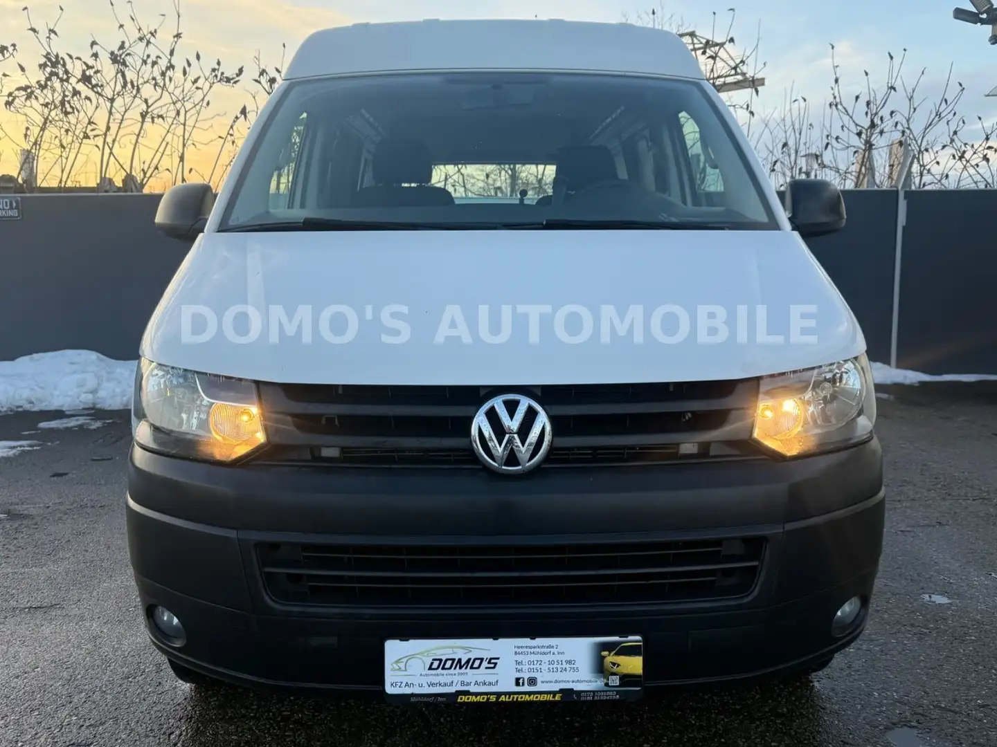 Volkswagen T5 Transporter T5.2 Transporter Kasten-Mittelhochdach Lang Weiß - 2