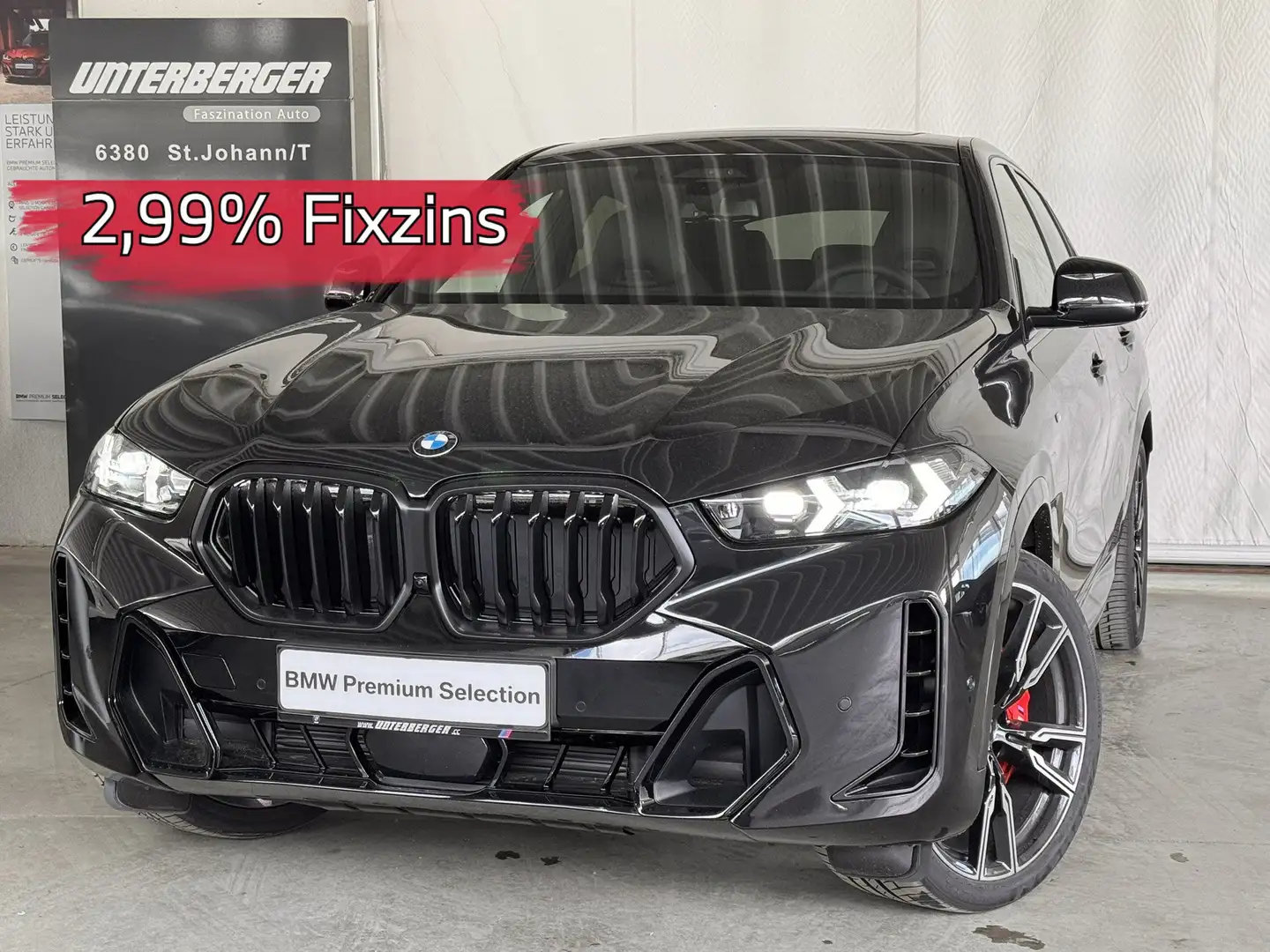 BMW X6 xDrive40d M-Sportpaket Pro / AHK Schwarz - 1