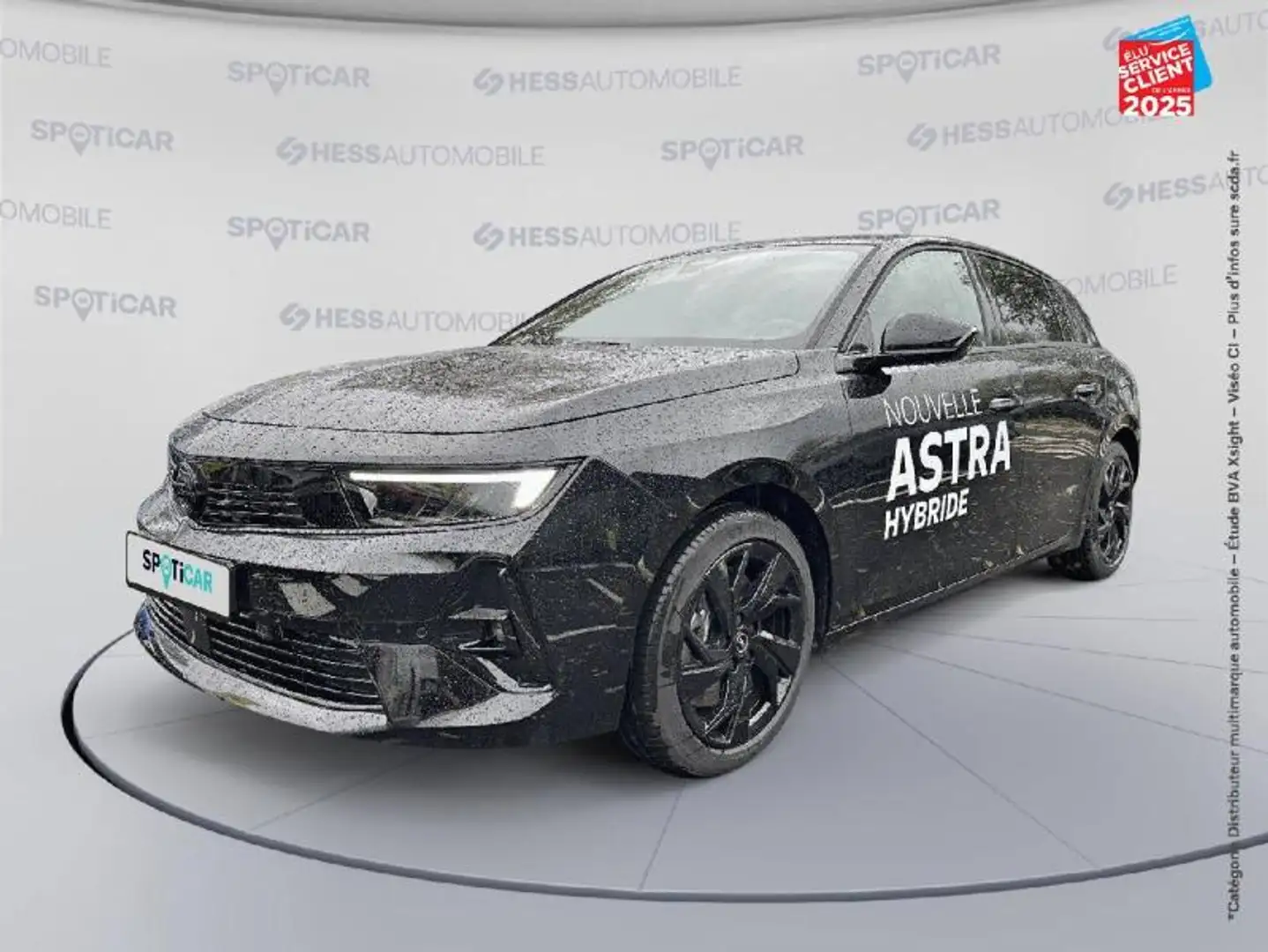 Opel Astra 1.6 Turbo 180ch Hybrid GS BVA8 Noir - 1