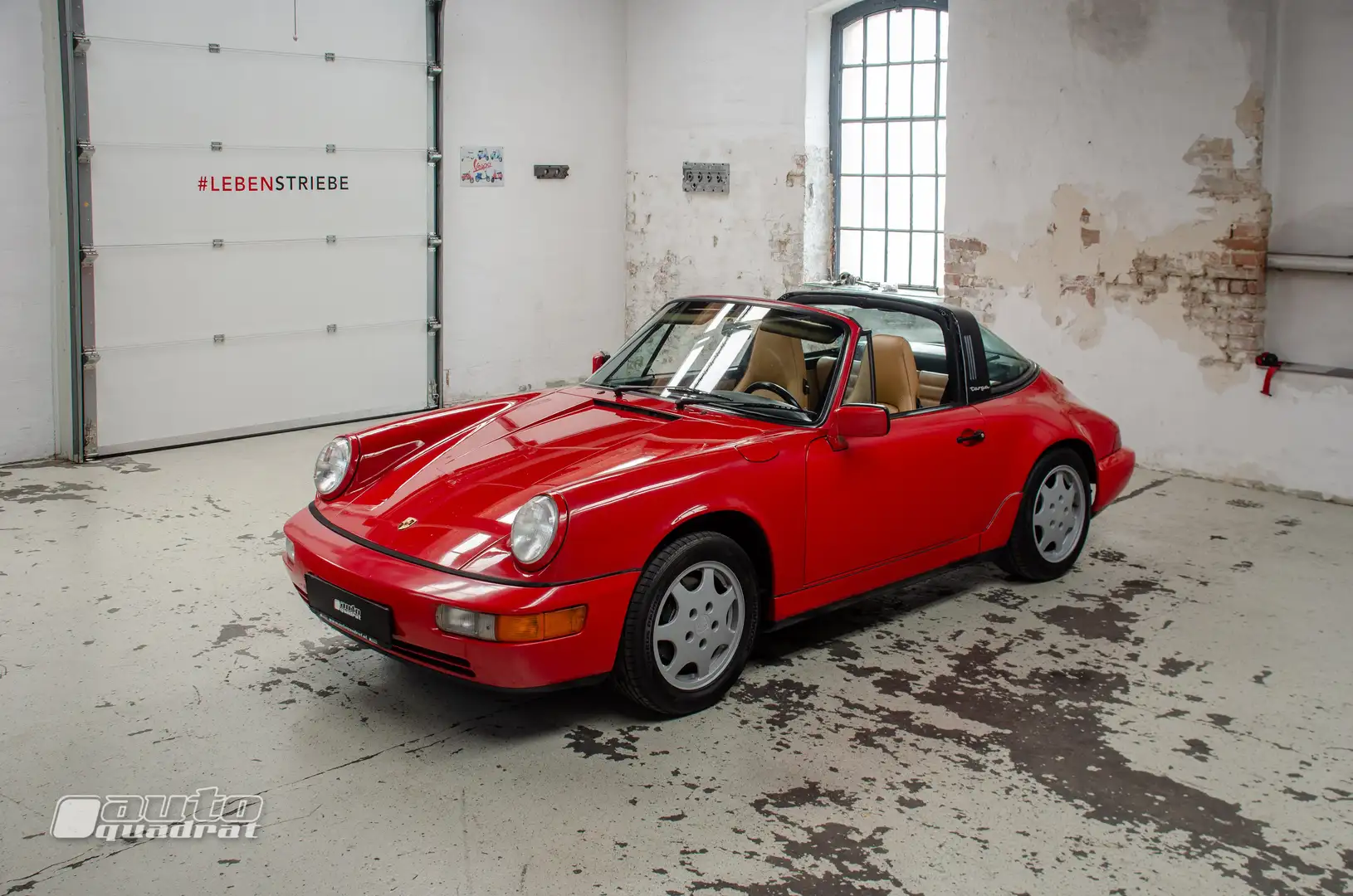 Porsche 911 Carrera 2 Targa Handschalter indischrot Rosso - 2
