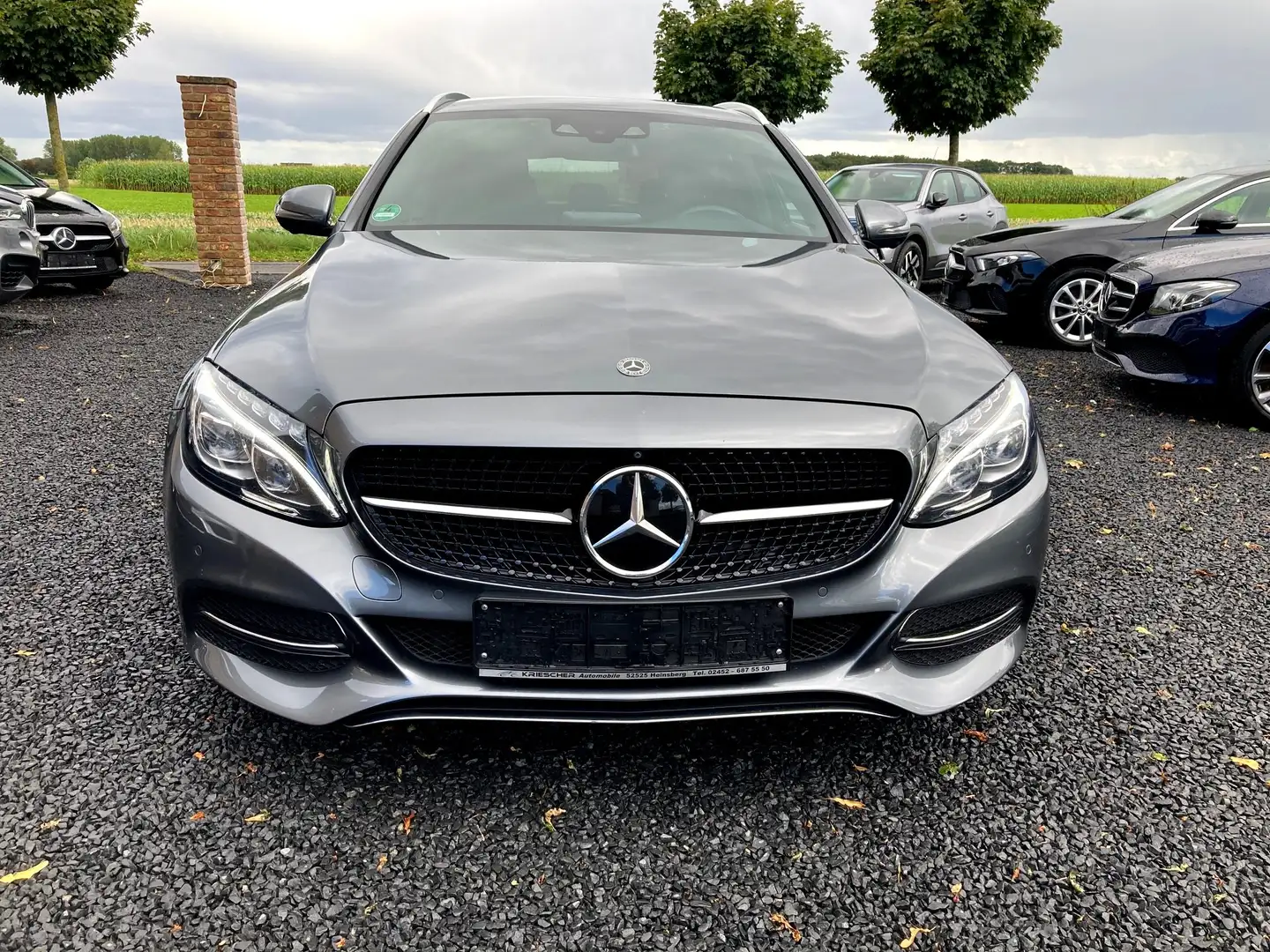Mercedes-Benz C 400 C 400 T 4Matic //Luftf.//Distr. //Head up//360° Gris - 2