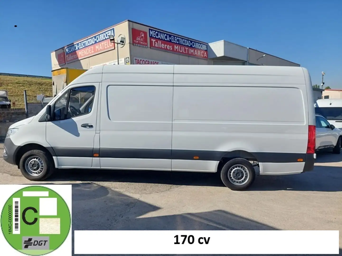 Mercedes-Benz Sprinter Furgón 317CDI Largo T.E. tT Blanco - 1