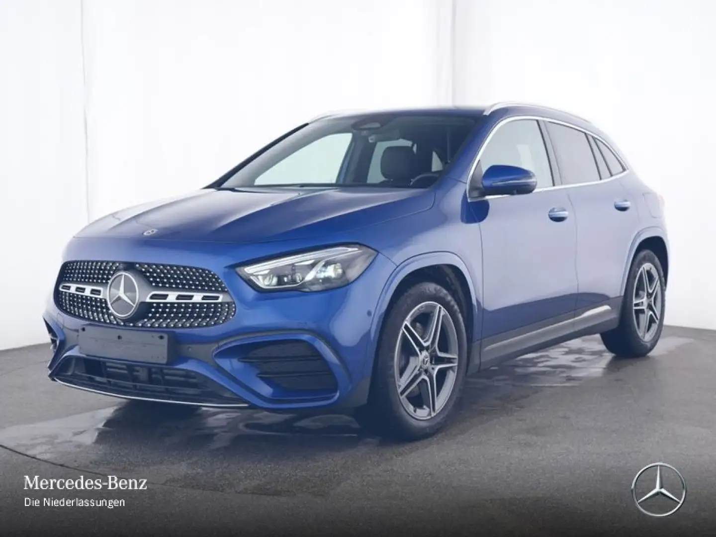 Mercedes-Benz GLA 200 d AMG+360°+MULTIBEAM+TOTW+KEYLESS+8G Blau - 2