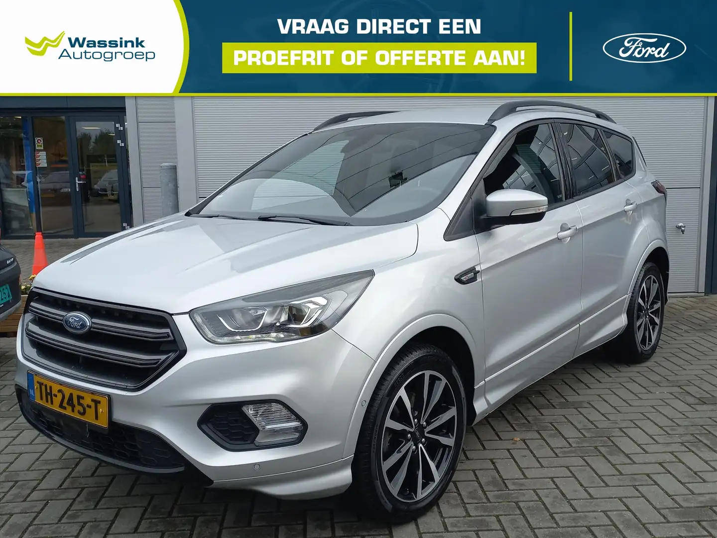 Ford Kuga 1.5T ST-Line | Climate control | Navigatie | Trekh Grijs - 1