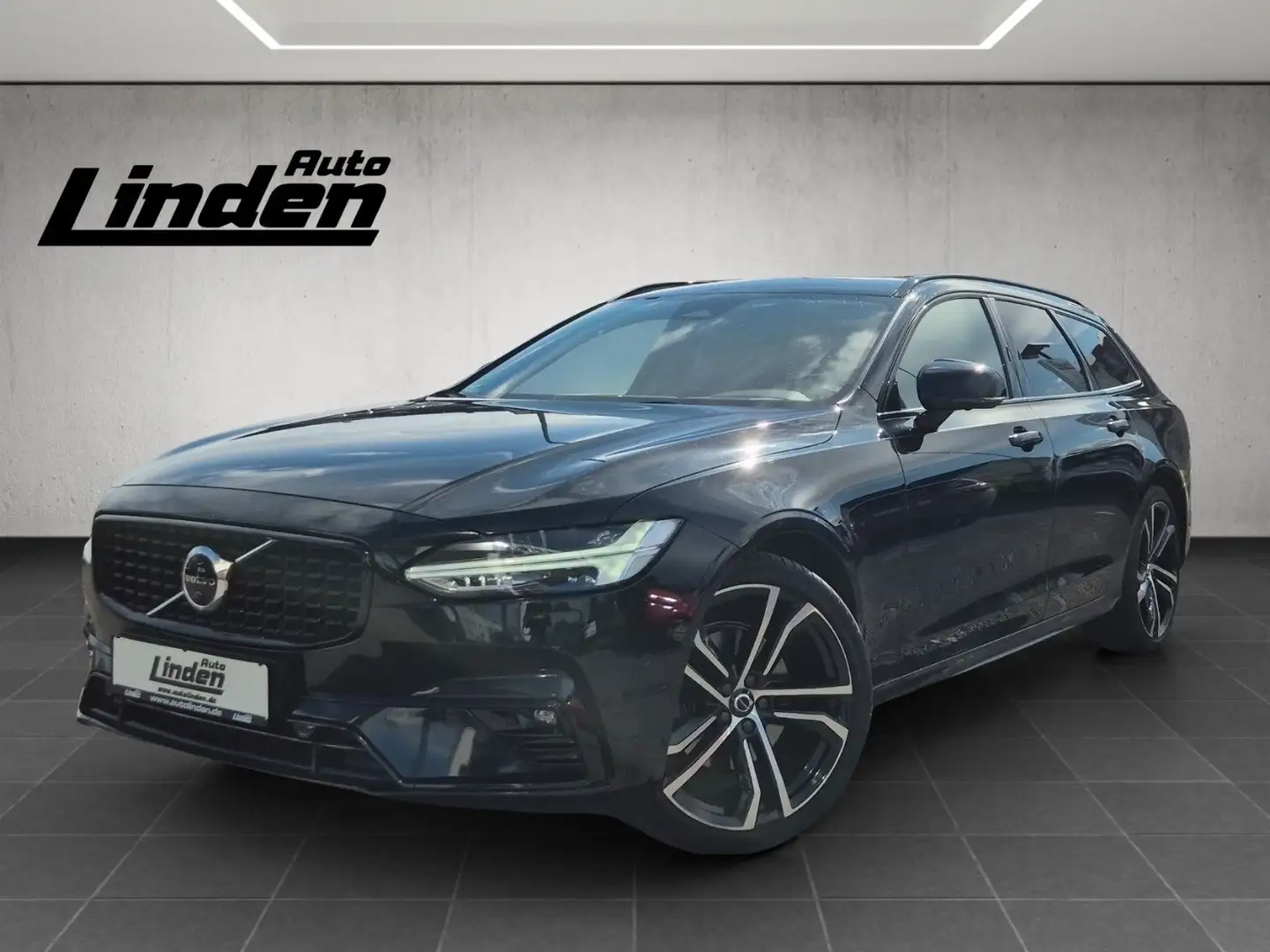 Volvo V90 R Design AWD Pano 360 H&K Leder Standhzg. Negru - 1