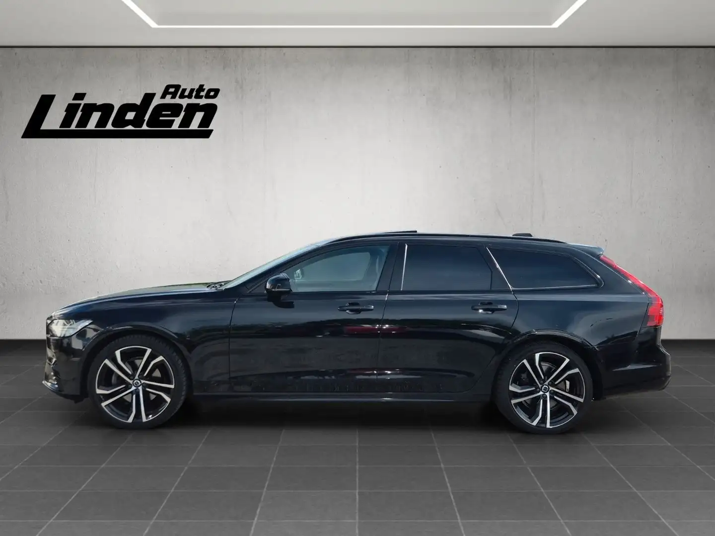 Volvo V90 R Design AWD Pano 360 H&K Leder Standhzg. Negru - 2