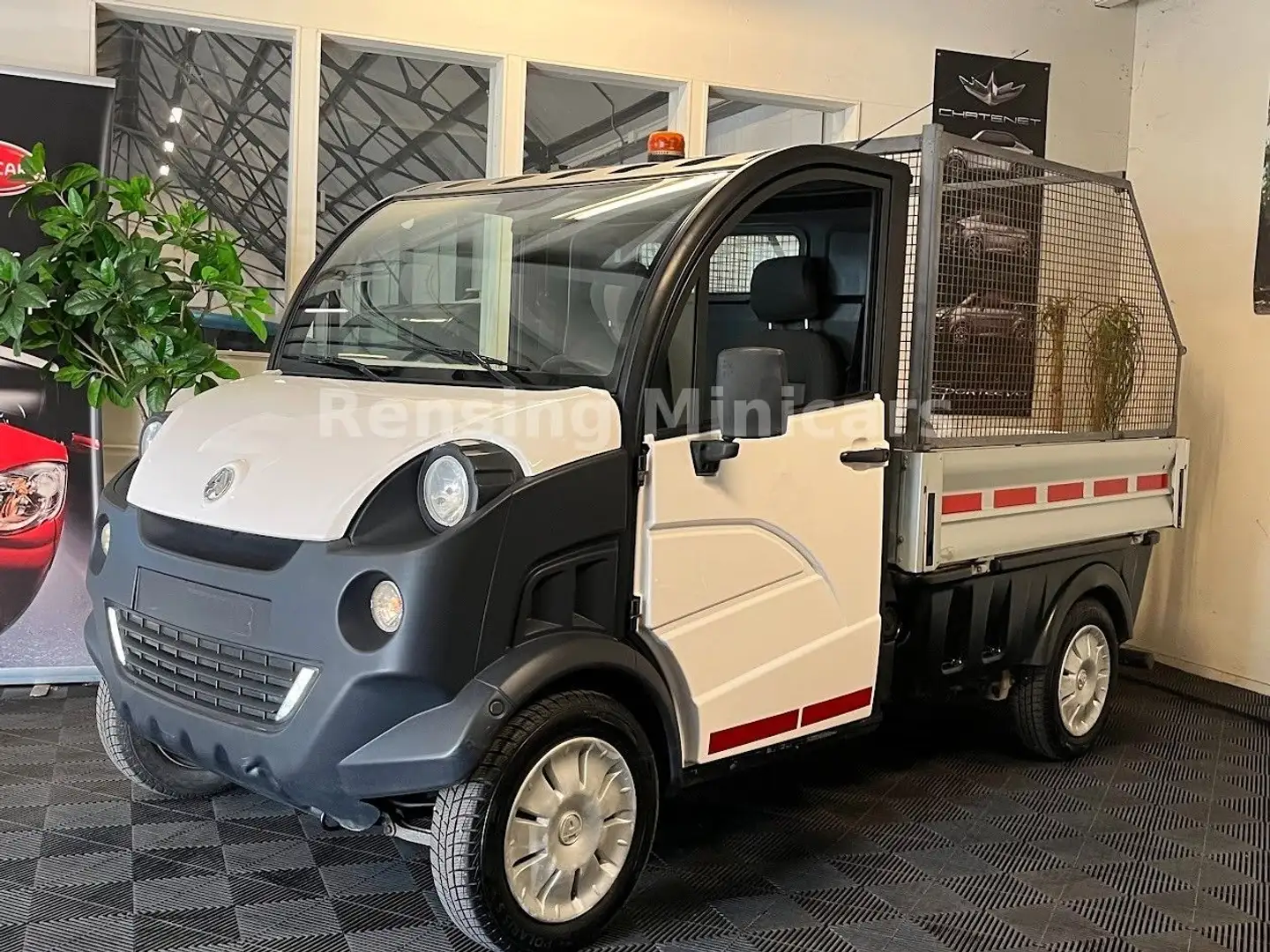 Aixam D-Truck Pritsche XXL PICK UP Mopedauto Microcar Alb - 2