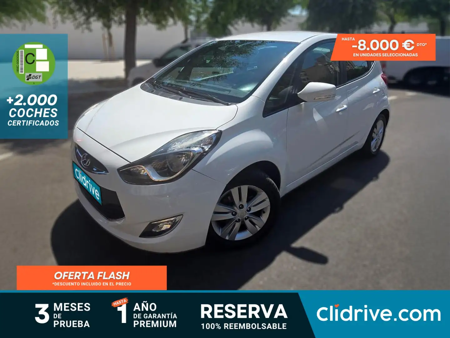 Hyundai iX20 1.6i Tecno AT Blanco - 1