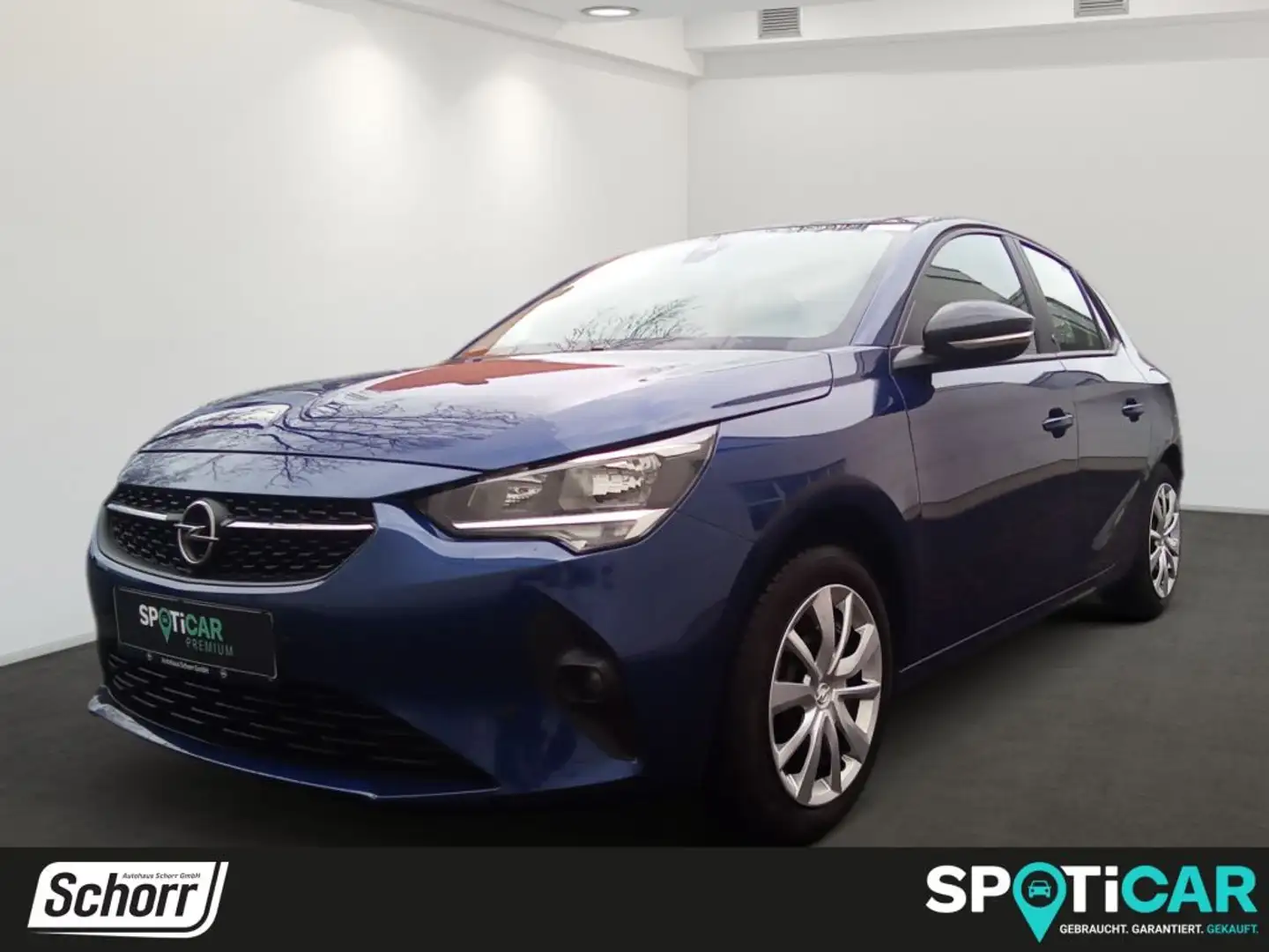 Opel Corsa-e NAVI Sitz-u.Lenkradheizung Klimaautom. Blau - 1