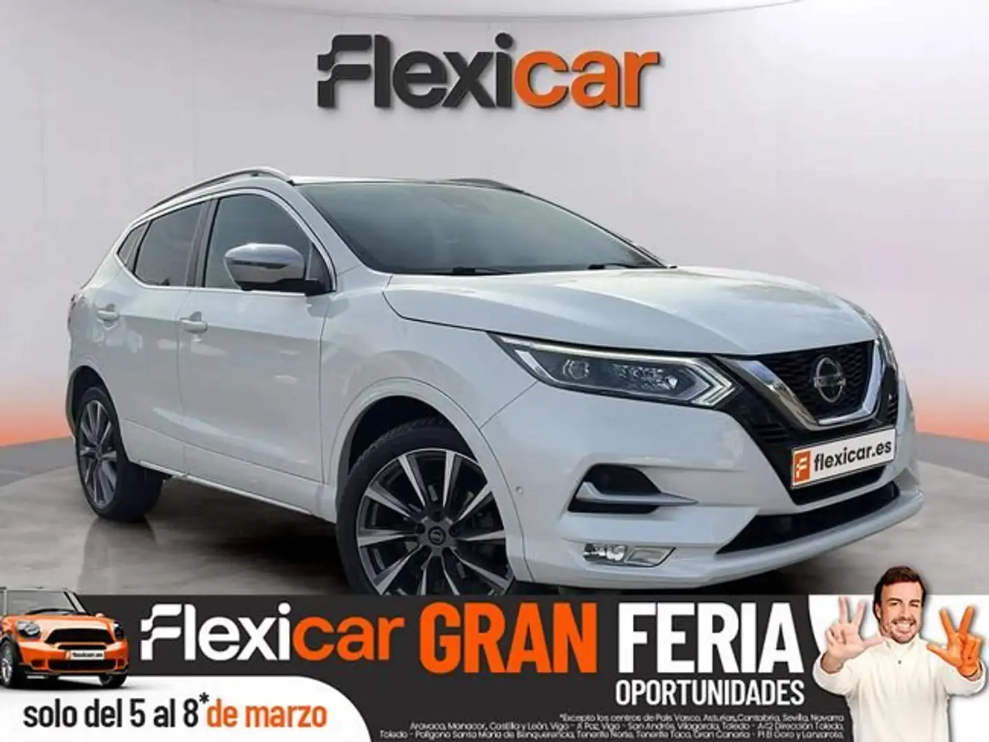 Nissan Qashqai DIG-T 103 kW (140 CV) E6D Q-LINE Weiß - 1