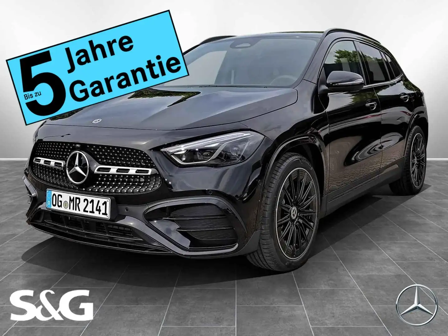 Mercedes-Benz GLA 200 AMG MBUX+RüKam+M-LED+AHK+Night+Totwinkel Nero - 1