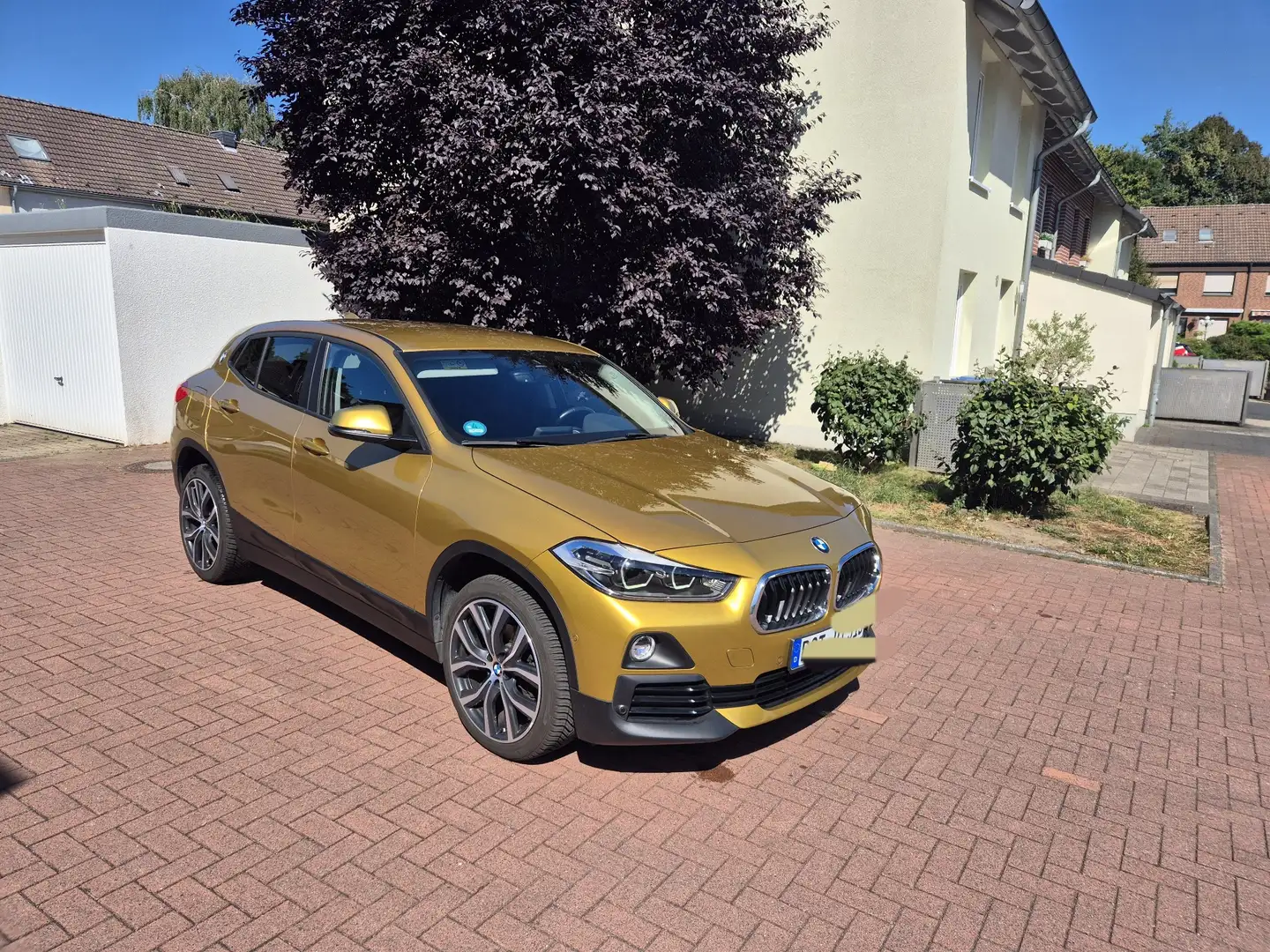 BMW X2 sDrive 18 i Advantage Gelb - 1