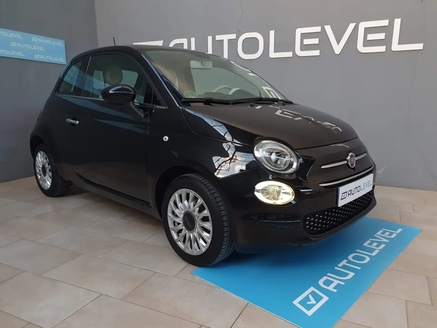 Fiat 500 1.2 Lounge Negro - 1