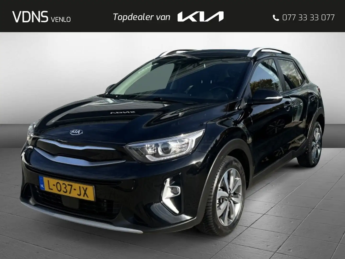 Kia Stonic 1.0 T-GDi MHEV DynamicPlusLine Camera/Navigatie Zwart - 1
