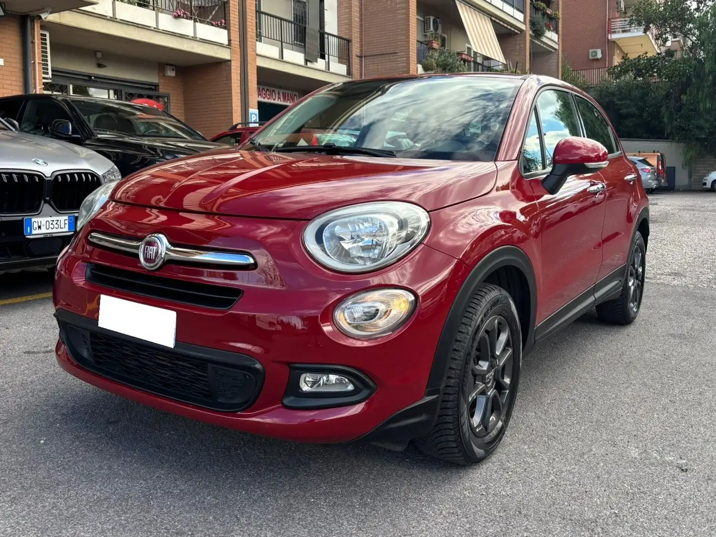 Fiat 500X 500 X 2015 1.3 mjt Pop 4x2 95cv Rouge - 1