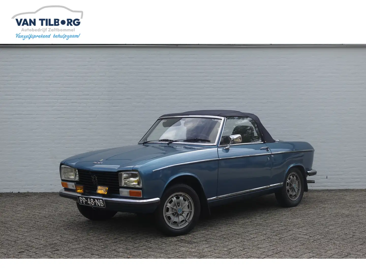 Peugeot 304 S Cabrio | Nieuwe Cabriolet Kap | Unieke auto! Bleu - 1