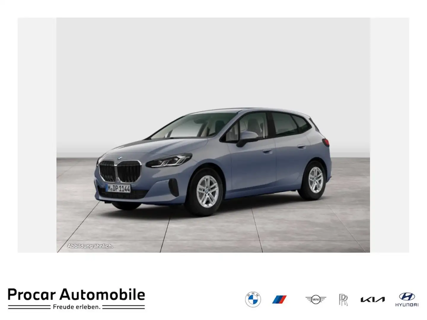BMW 218 i Active Tourer DA PA RFK AdapLED AHK Shz DAB Gris - 1