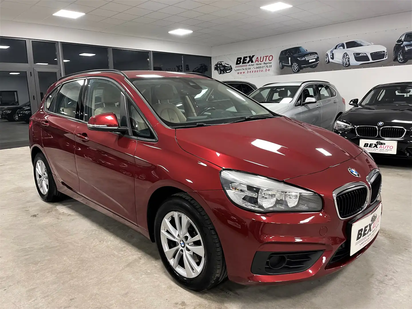 BMW 216 d*NEW LIFT*GARANTIE*CUIR*GPS PRO*LuxuryLine* Rosso - 2