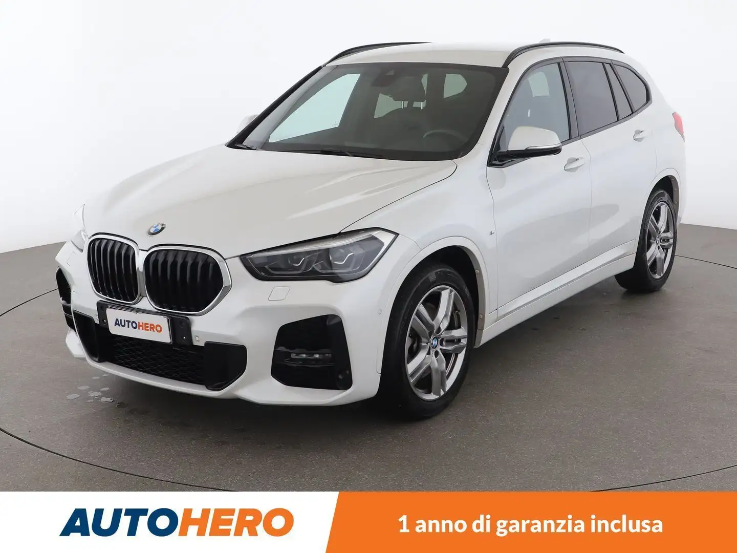 BMW X1 xDrive 20d Msport Blanc - 1