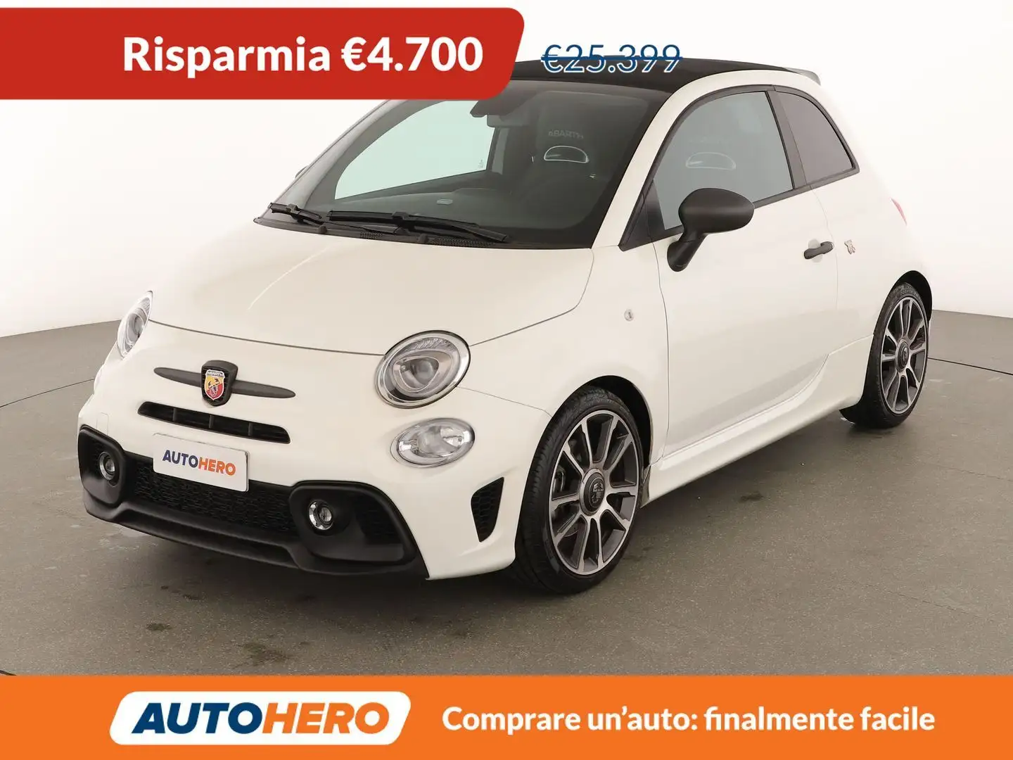 Abarth 595C 1.4 Turbo Turismo 165 CV Weiß - 1