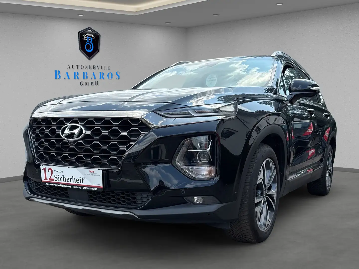 Hyundai SANTA FE Premium 4WD *4WD*AT*VOLLAUSTATTUNG* Schwarz - 1