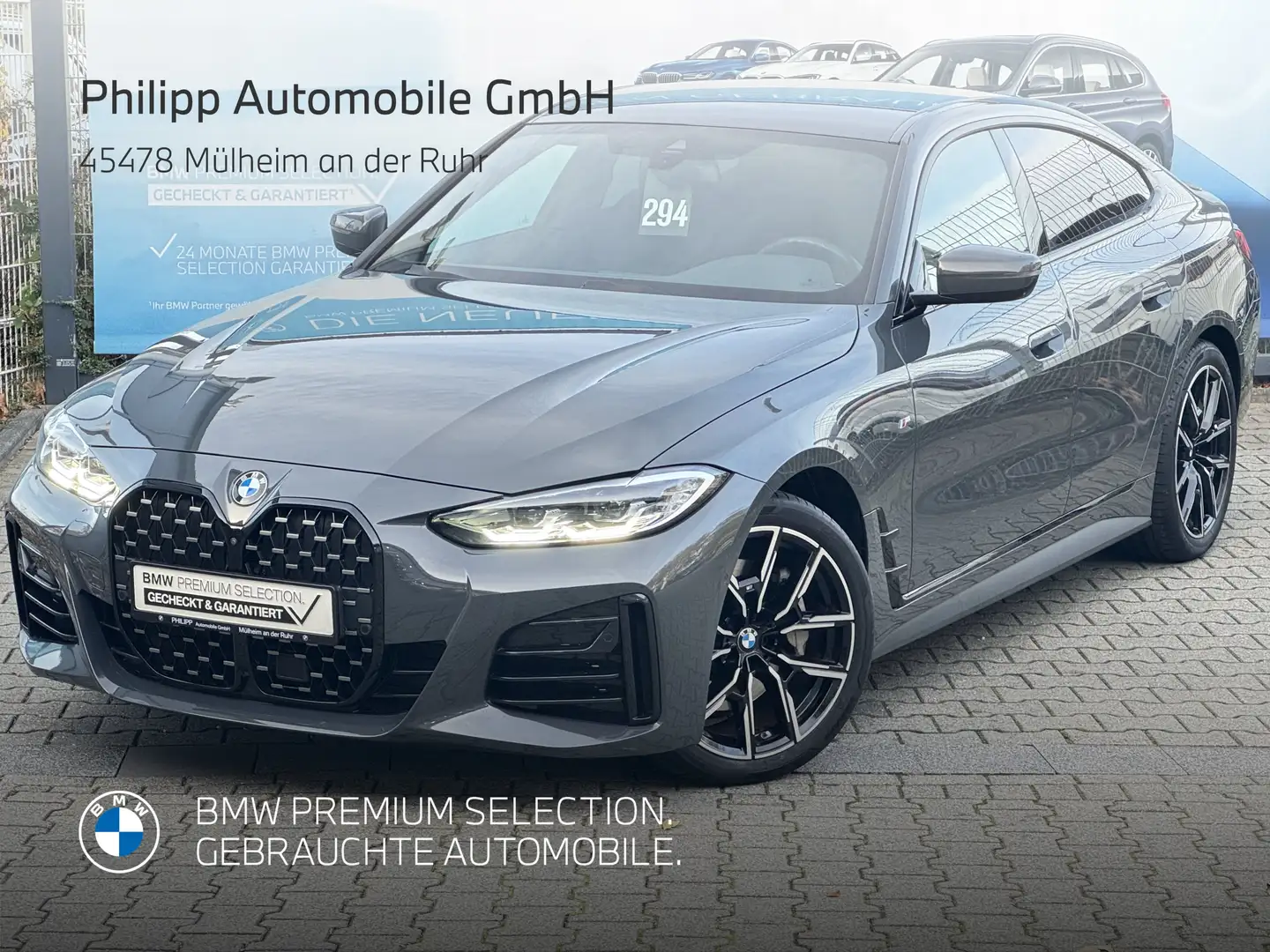 BMW 430 i xDrive Gran Coupe M Sport h&k 360° E-Sitze Grau - 1