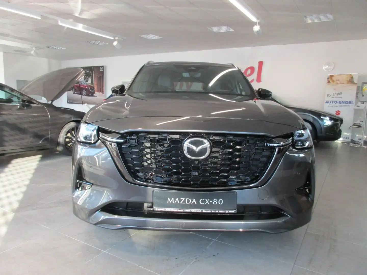 Mazda CX-80 2.5 e-SKYACTIV PHEV Homura Plus Auto AWD Grijs - 2