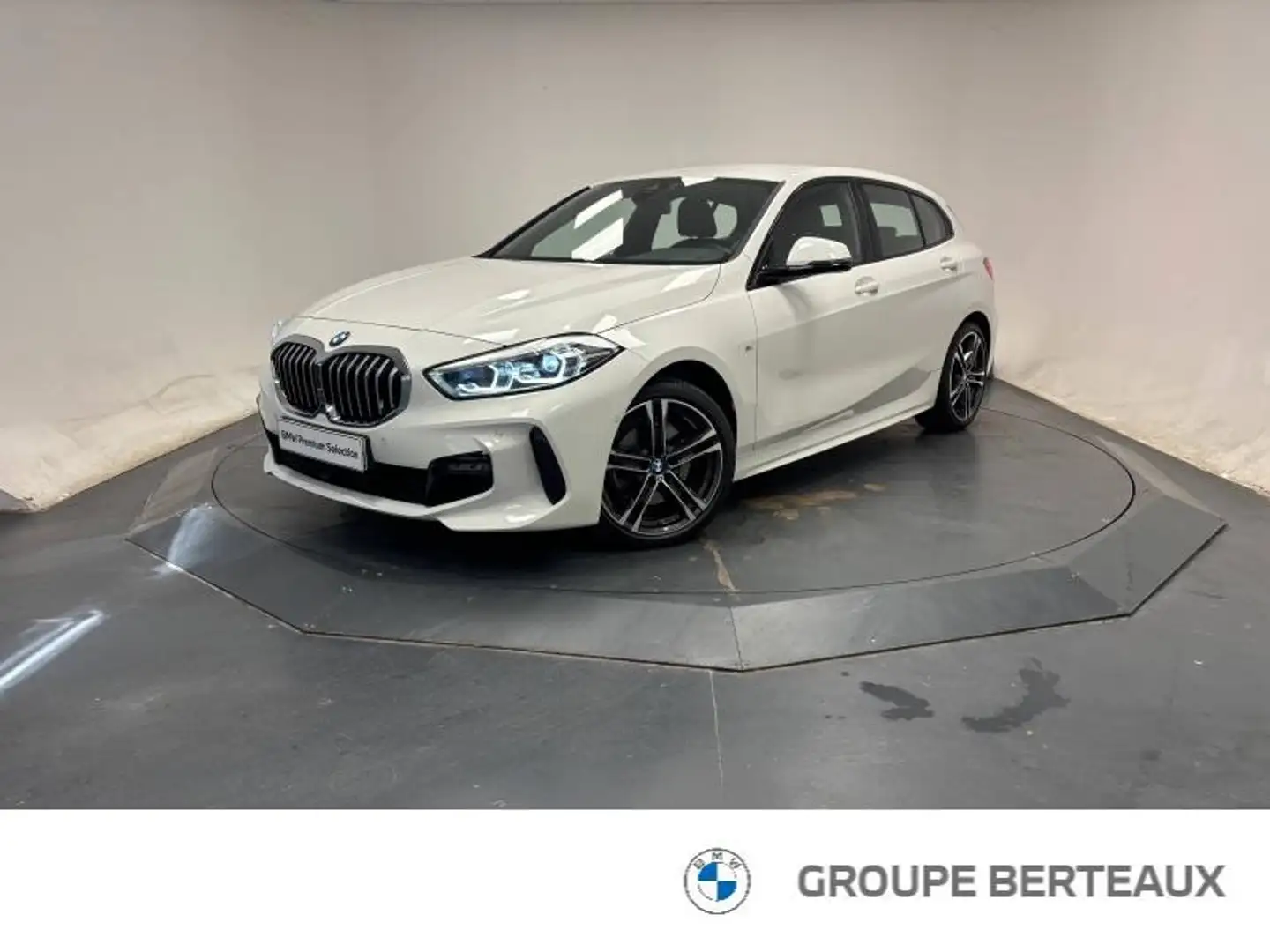 BMW 118 118dA 150ch M Sport Weiß - 1