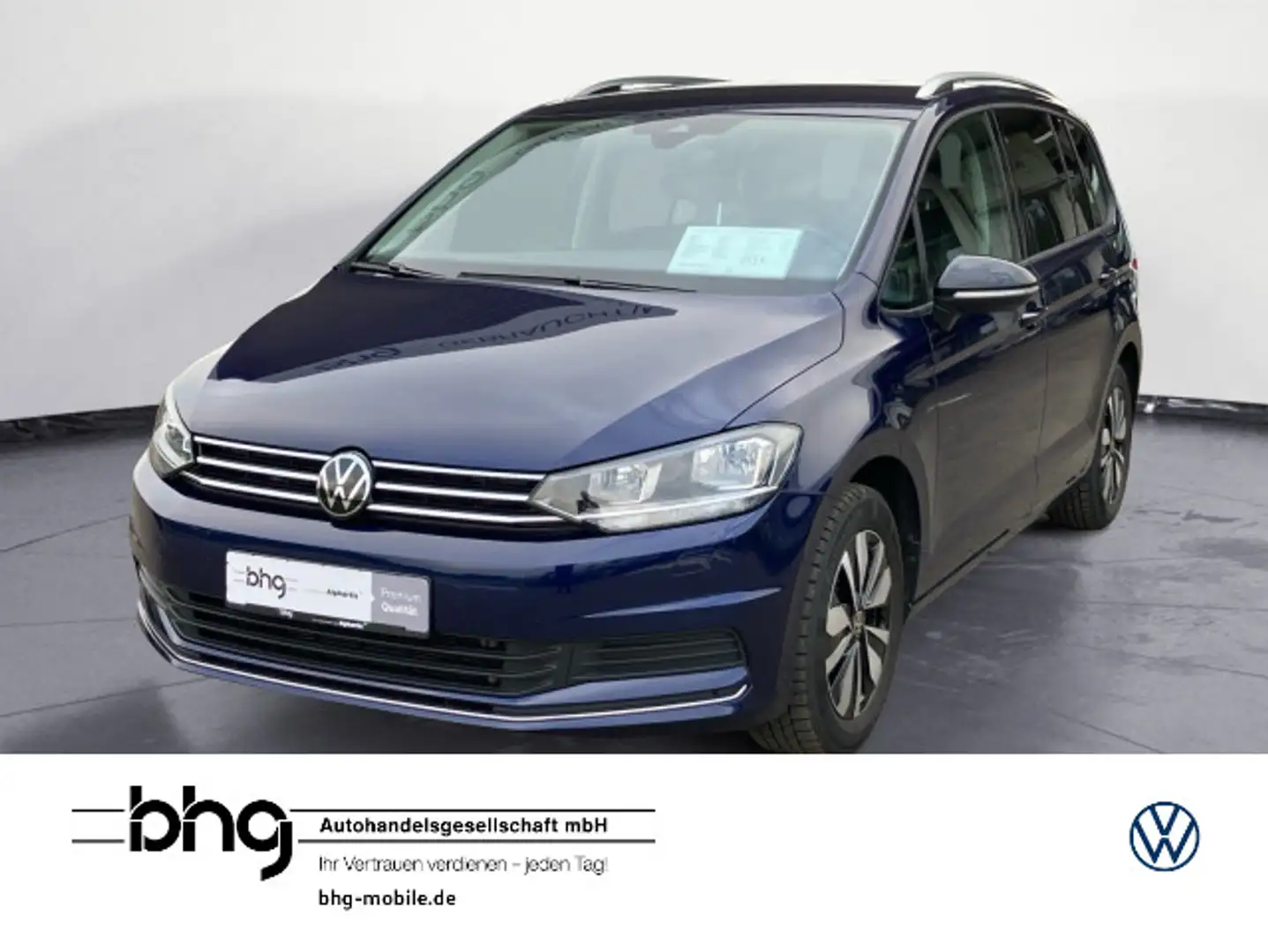 Volkswagen Touran 1.5 TSI Goal SHZ ACC KAMERA DAB PDC Blau - 1