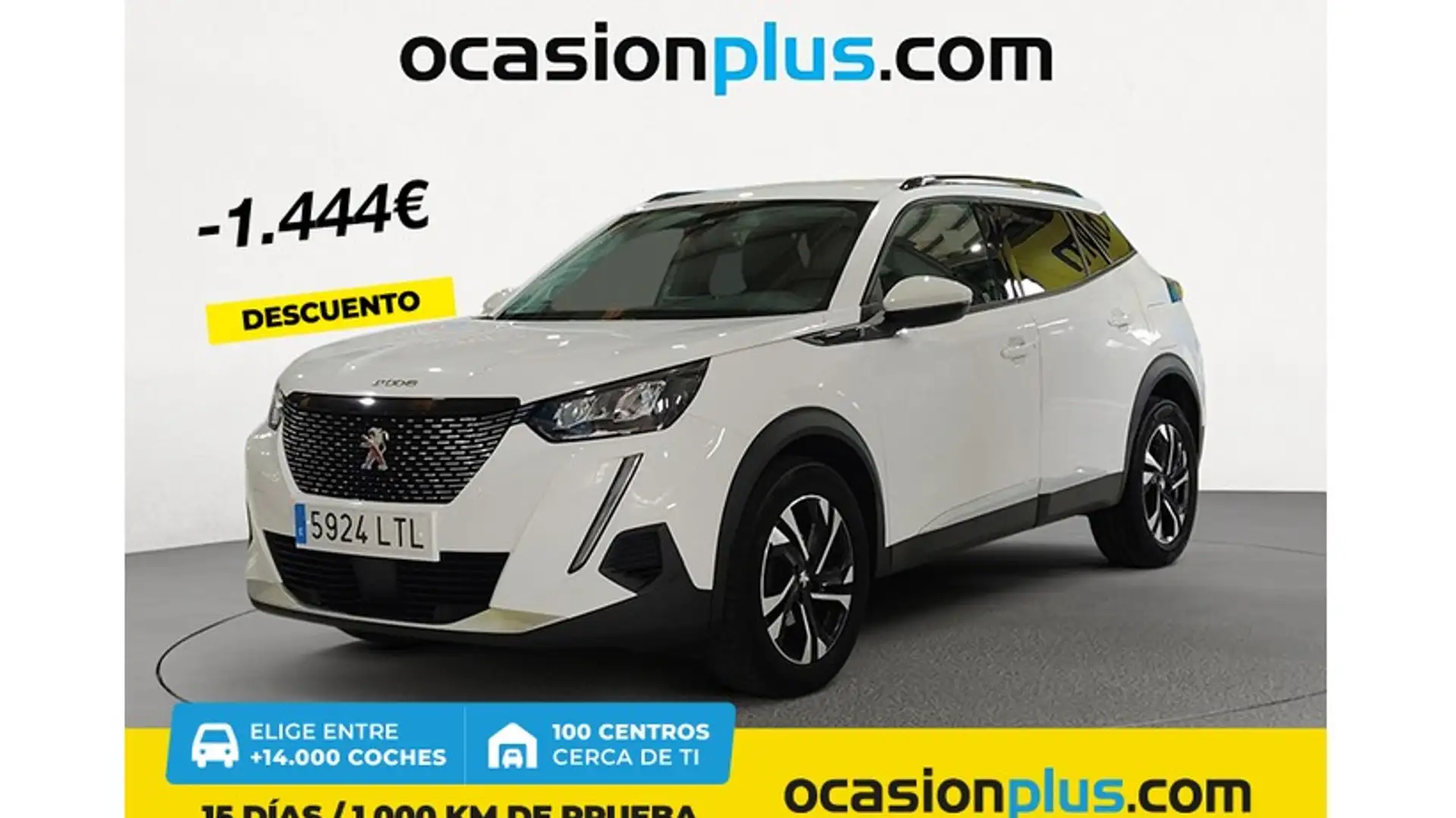 Peugeot 2008 1.5BlueHDi S&S Allure 110 Blanc - 1