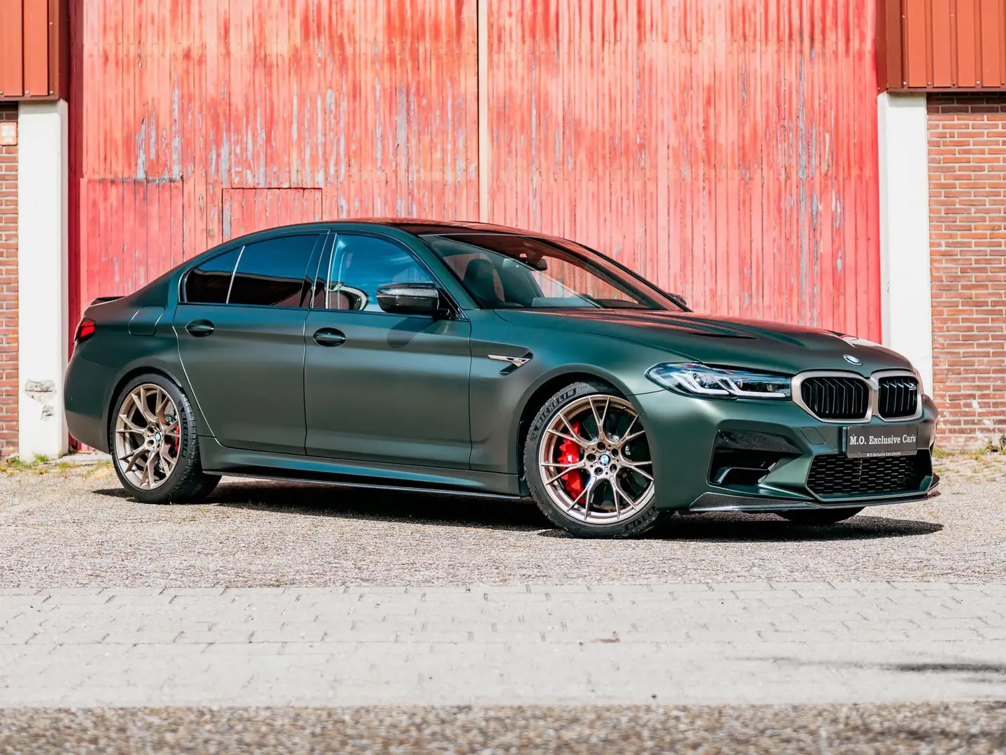 BMW M5 CS Frozen Dark Green 635PK Groen - 1