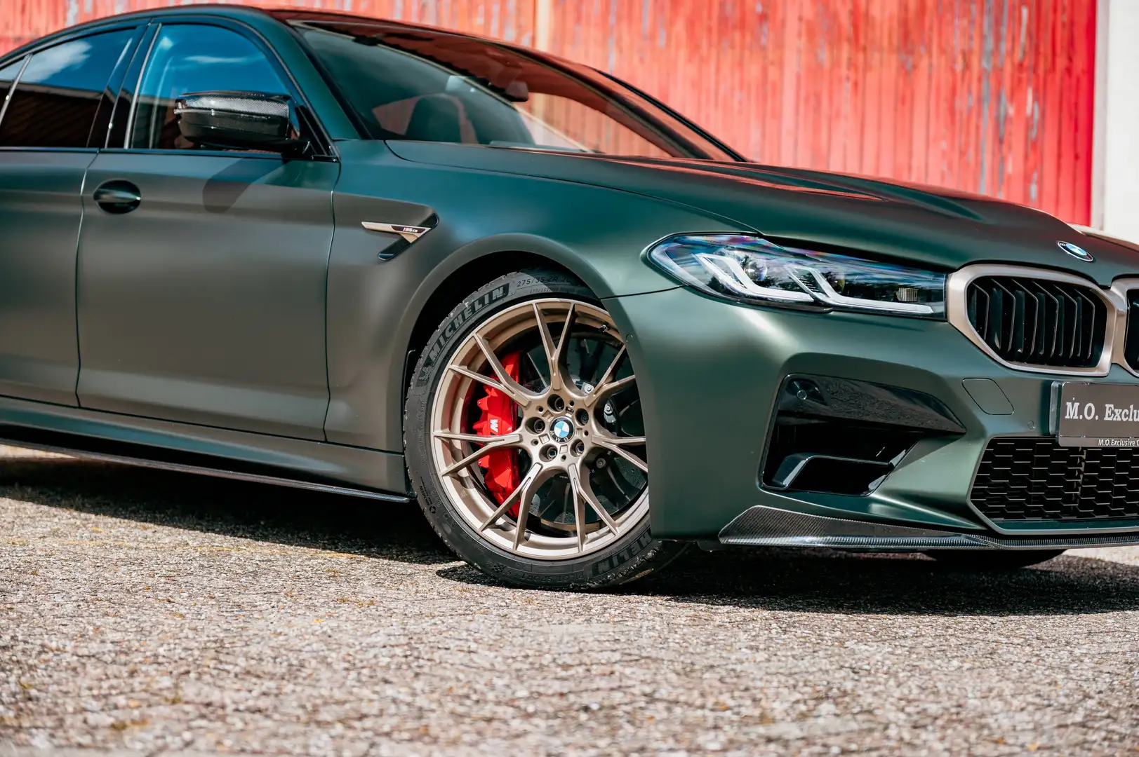 BMW M5 CS Frozen Dark Green 635PK Groen - 2